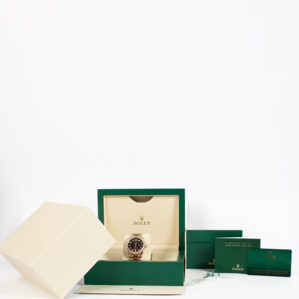 Rolex Day Date 36 Everose Gold 128235