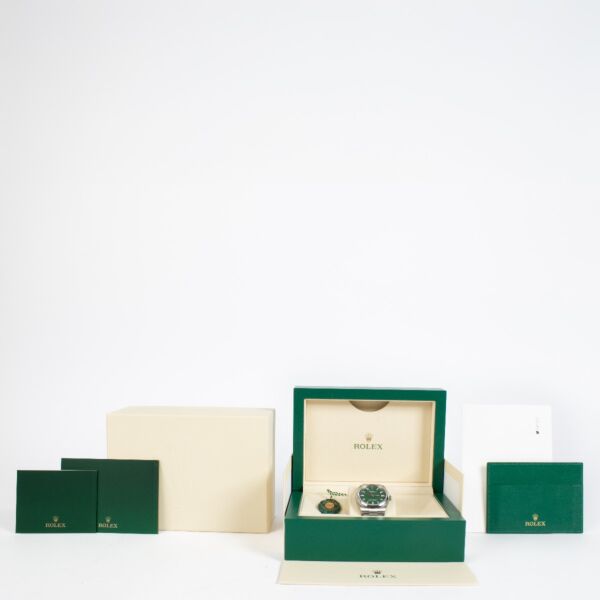 Rolex Green Dial Oyster Perpetual 36 Watch