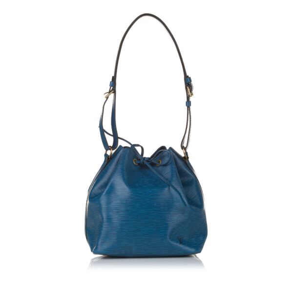 Louis Vuitton Blue Epi Petit Noe