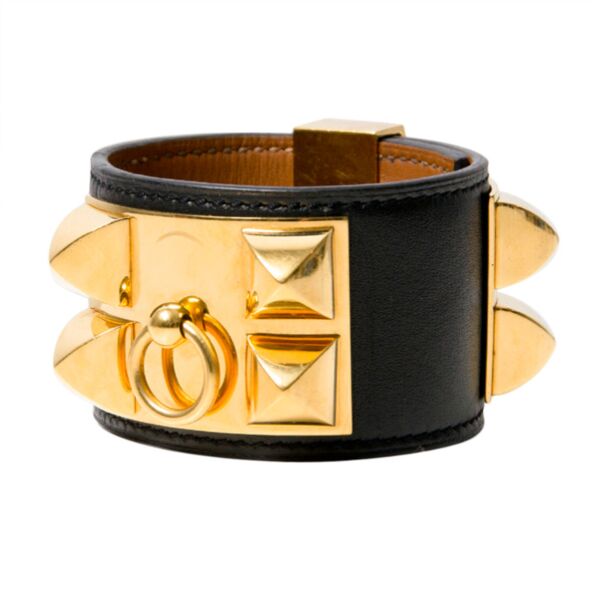 tweedehands vintage hermes collier de chien cdc bij labellov webwinkel antwerpen belgie
