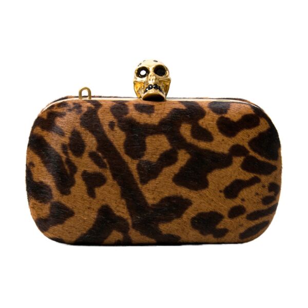 Alexander McQueen Ocelot Clutch 