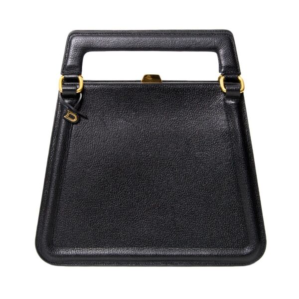 Delvaux Black Bloody Mary PM Shoulder Bag