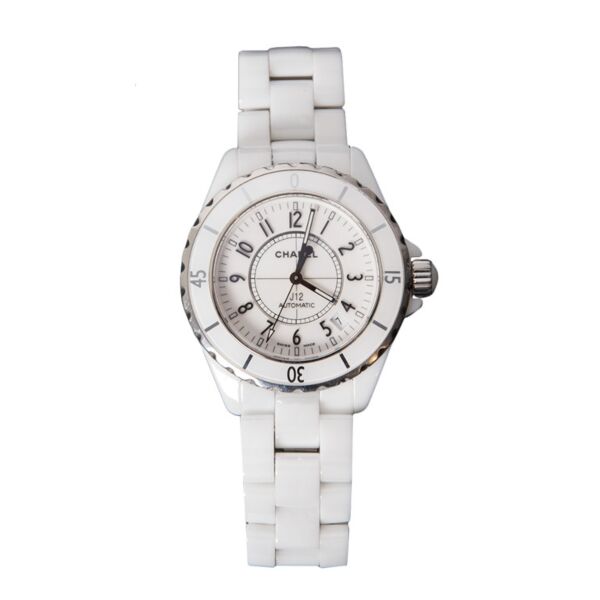 Chanel J12 Automatic h0970 White Ceramiic Watch