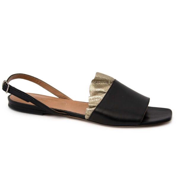 koop tweedehands dries van noten frill sandalen bij labellov