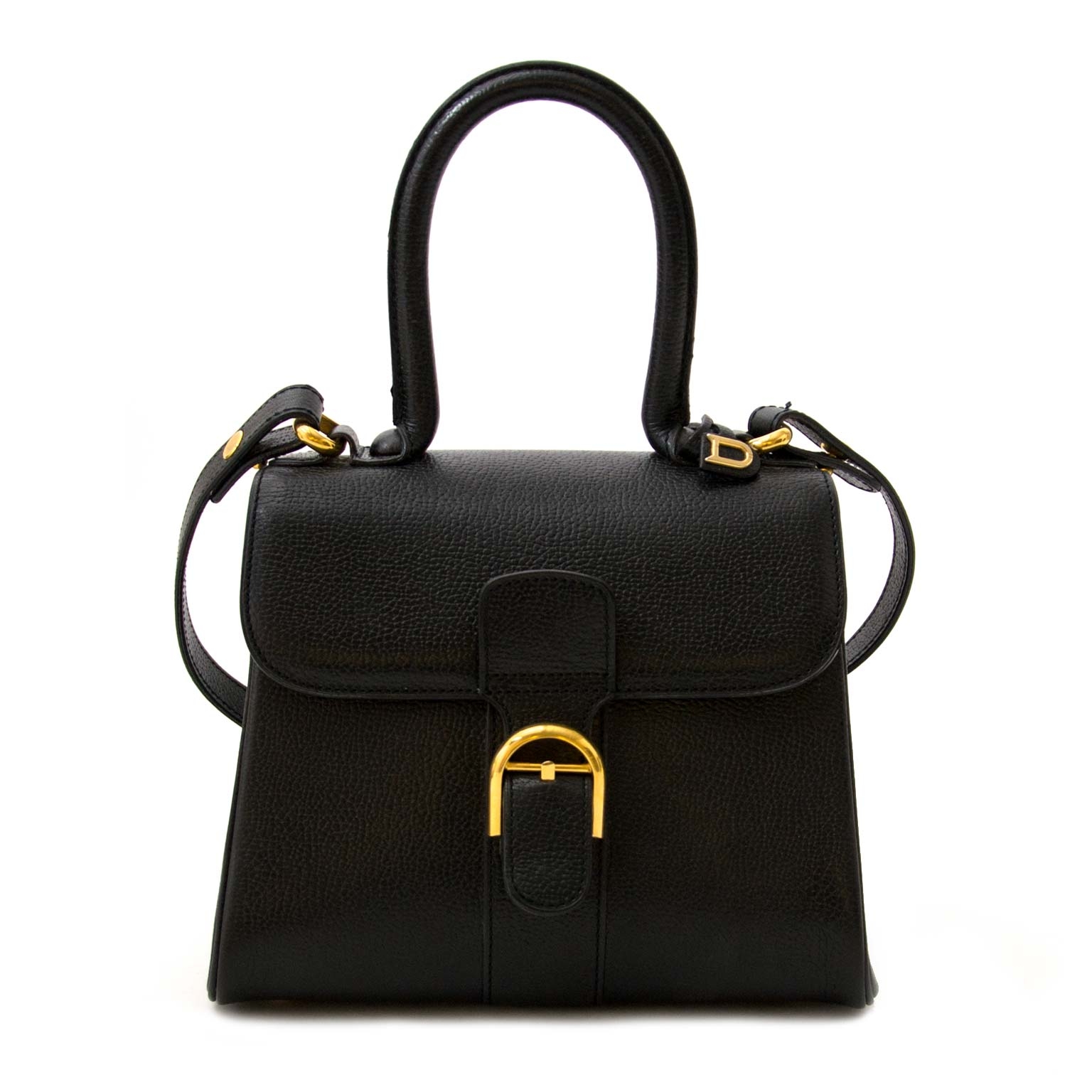 Delvaux Black Le Madame Mini Polo ○ Labellov ○ Buy and Sell Authentic Luxury