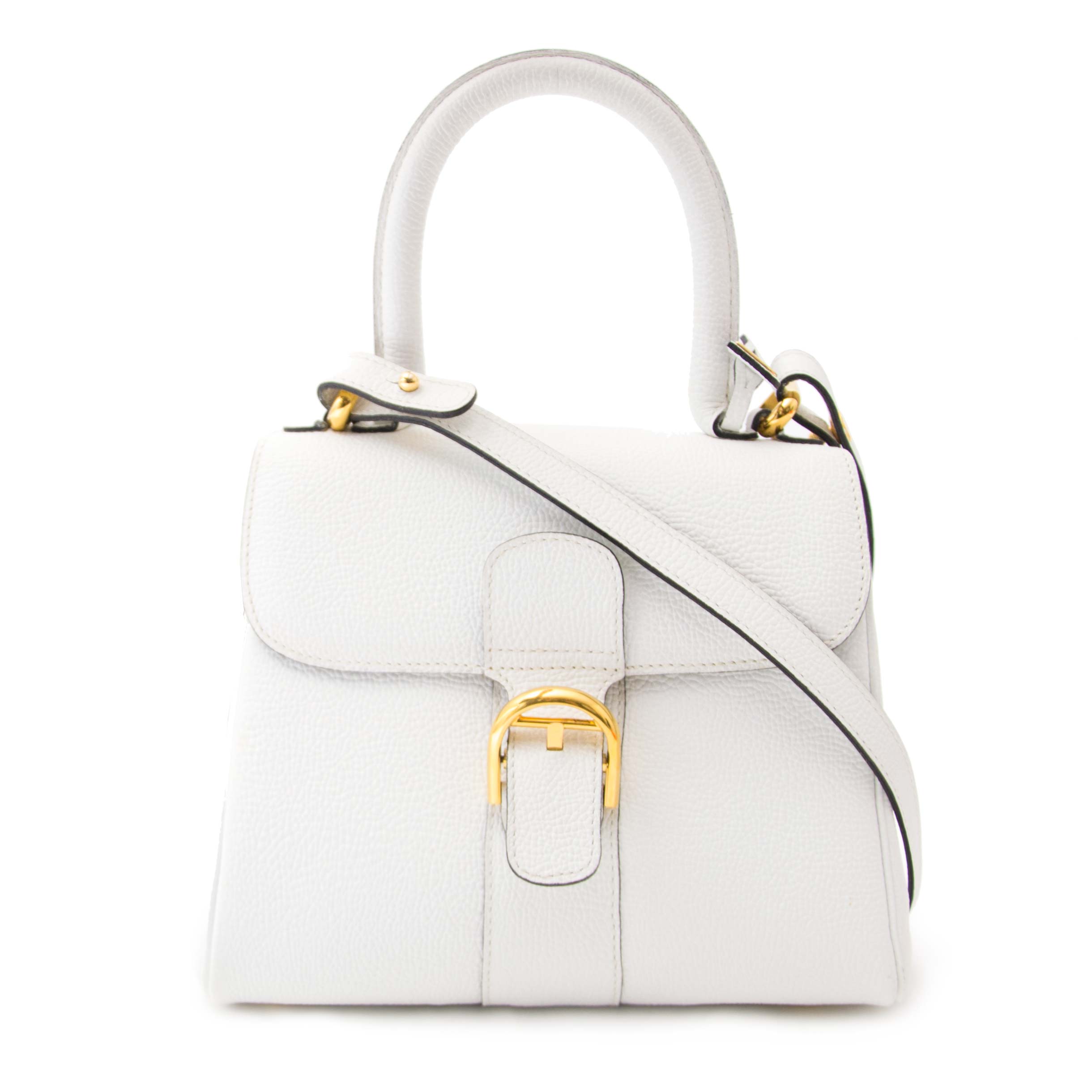 Delvaux White Brillant Mini GHW ○ Labellov ○ Buy and Sell