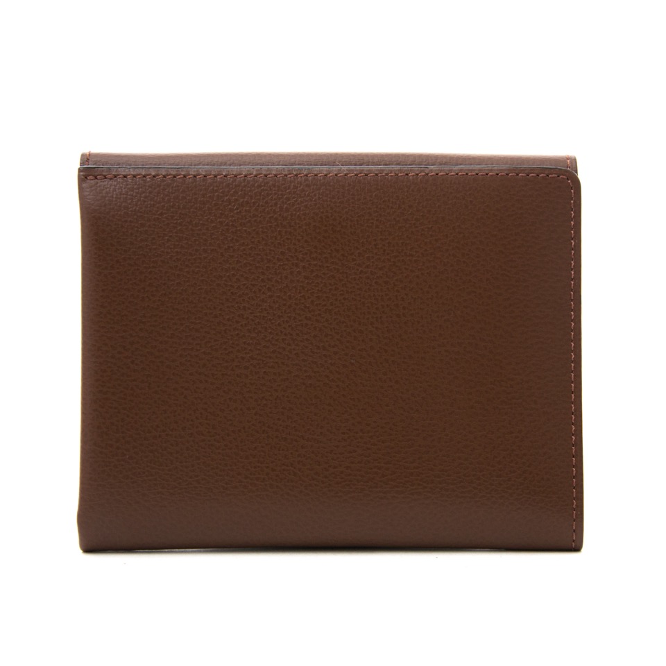 VALLUV | POZY WALLET DARK BROWN [正規品/関税込] Brown women's leather wallet with zipper, dark brown