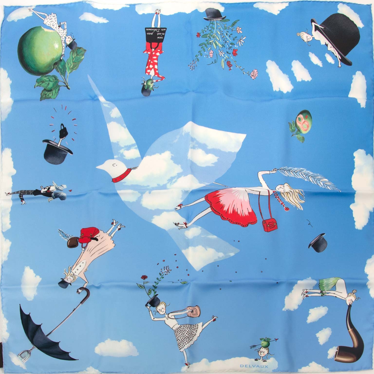 Delvaux Silk Scarf 