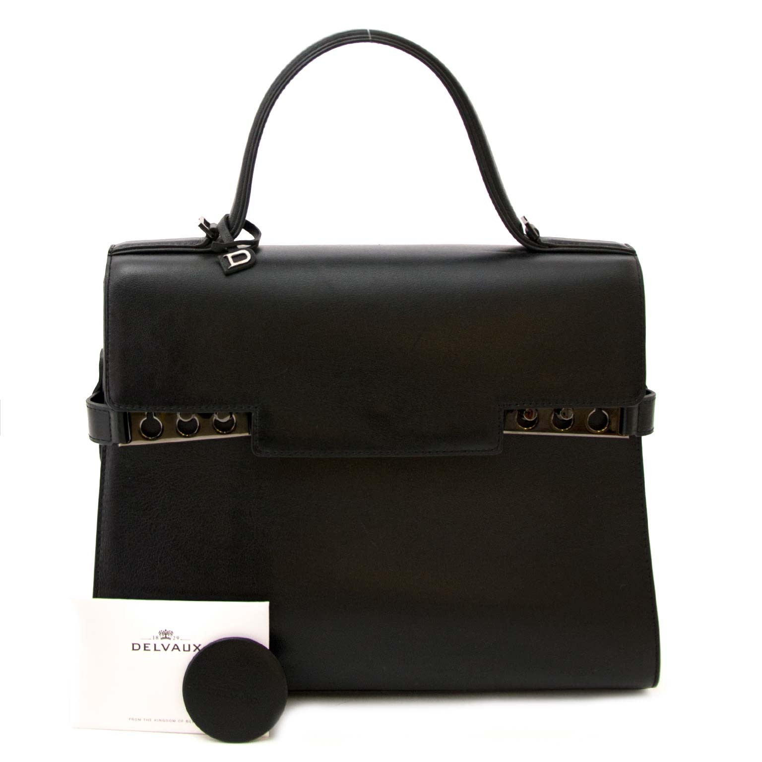 Delvaux Tempète GM Black ○ Labellov ○ Buy and Sell Authentic Luxury