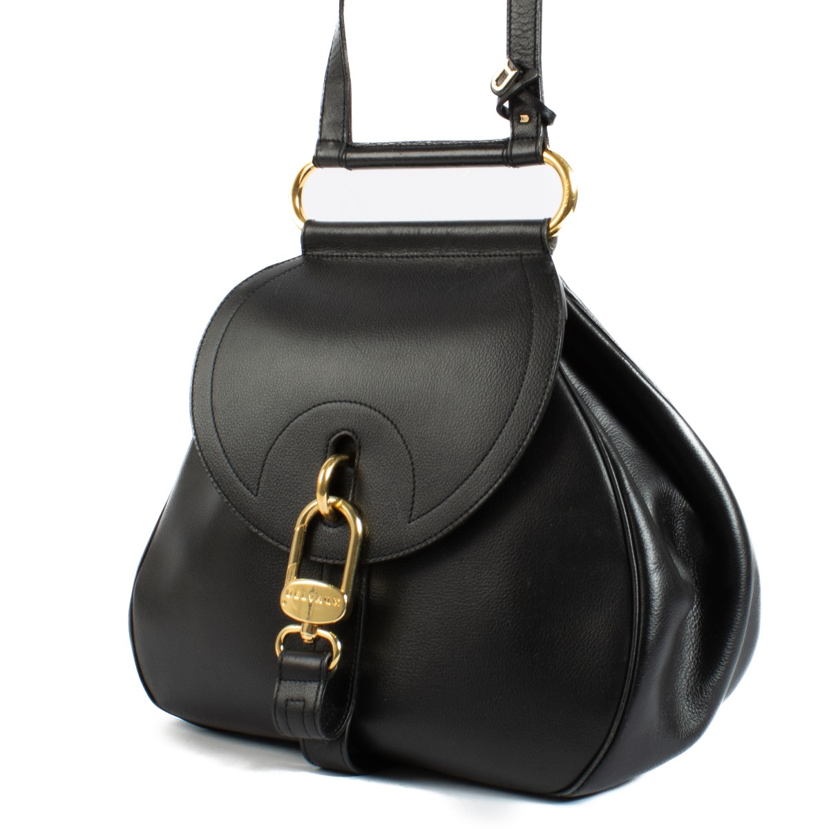 ヴィンテージ☆Delvaux☆ブリアンGM バッグ Delvaux Brillant GM Black ○ Labellov ○ Buy and Sell