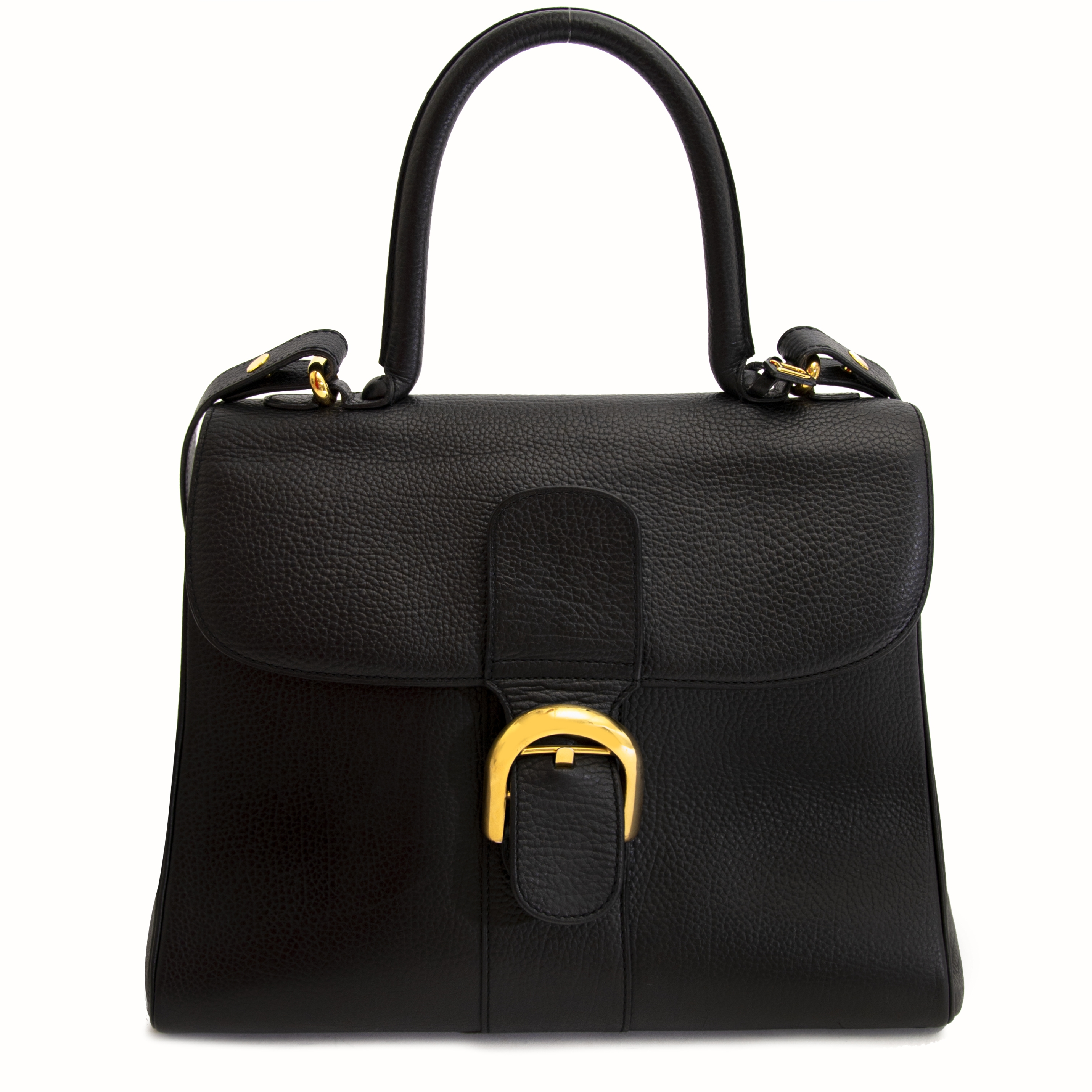 Paul Delvaux、LE REVE、海外版超希少レゾネ、新品額付 Delvaux Black Brillant MM + Strap ○ Labellov ○ Buy and