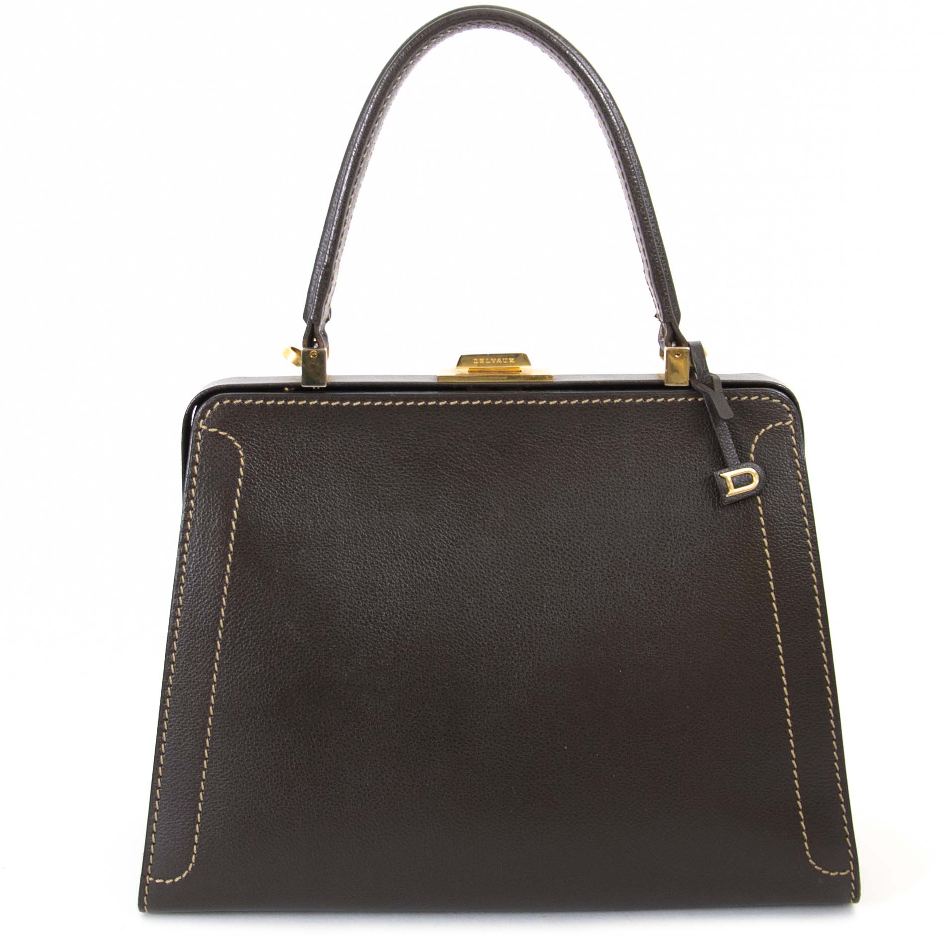 Delvaux Classico PM Jumping Bag ○ Labellov ○ Buy and Sell