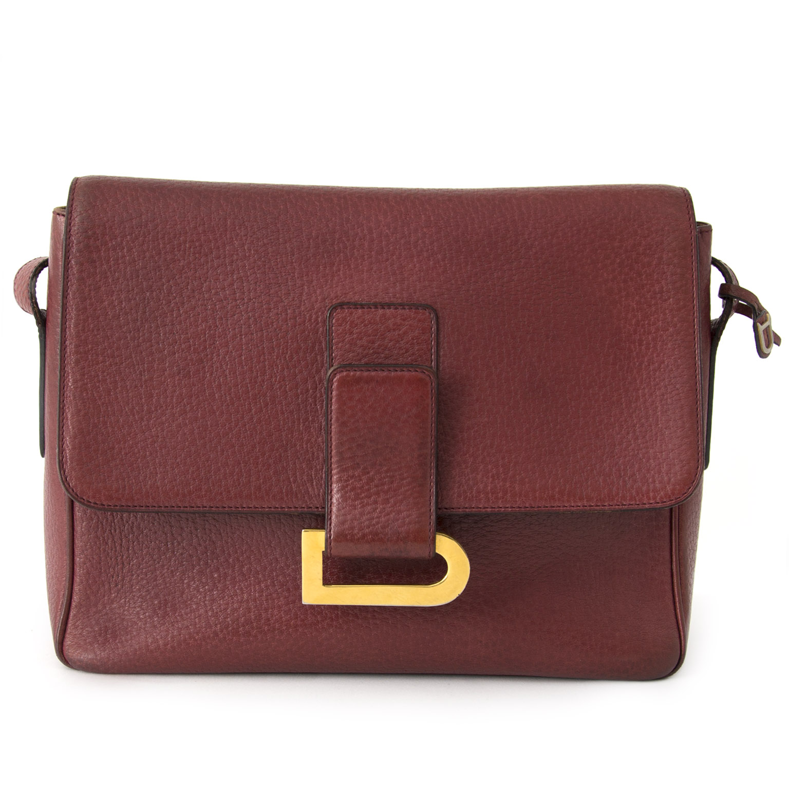 バッグ Delvaux Poirier Crossbody/Shoulder Bag Delvaux Poirier Cognac Jumping Shoulder Bag ○ Labellov