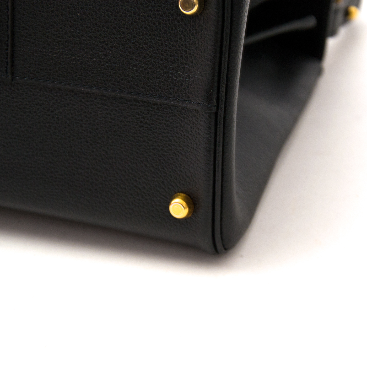 Delvaux Black Brillant Mini + Strap ○ Labellov ○ Buy and Sell