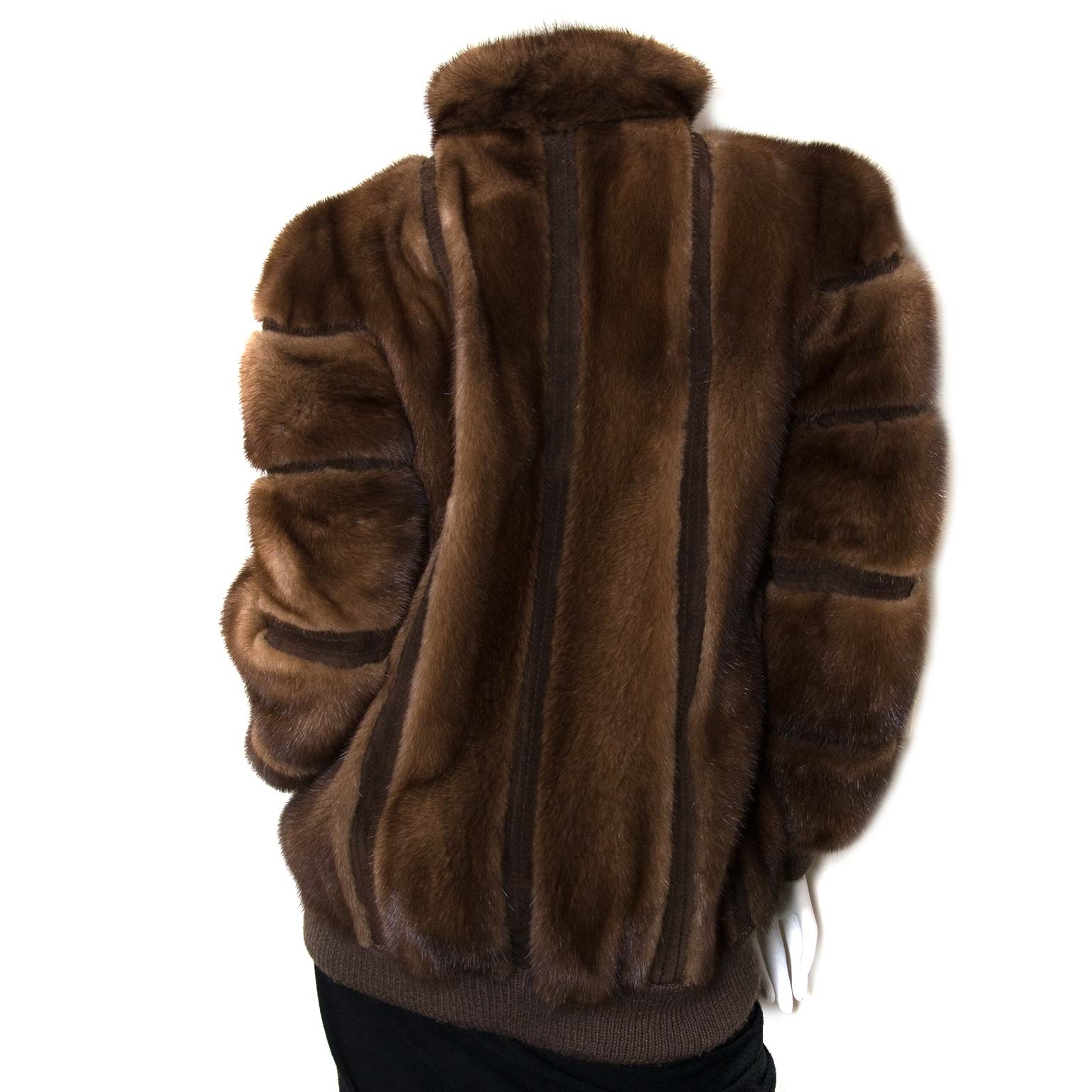 GORGEOUS CHRISTIAN DIOR BLACK JACKET COAT w/Real FUR Trim