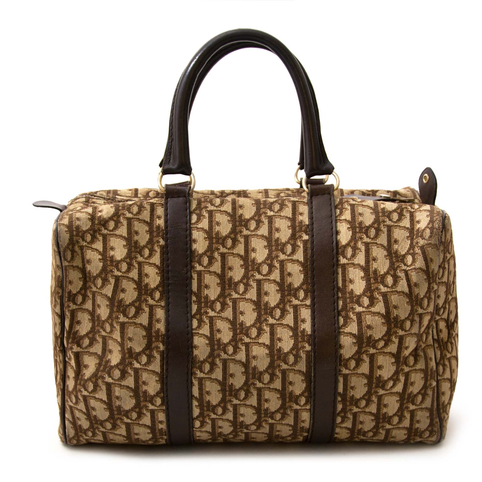 Dior ボストンバッグ モノグラム Dior Vintage Monogram Brown Boston Bag ○ Labellov ○ Buy and Sell