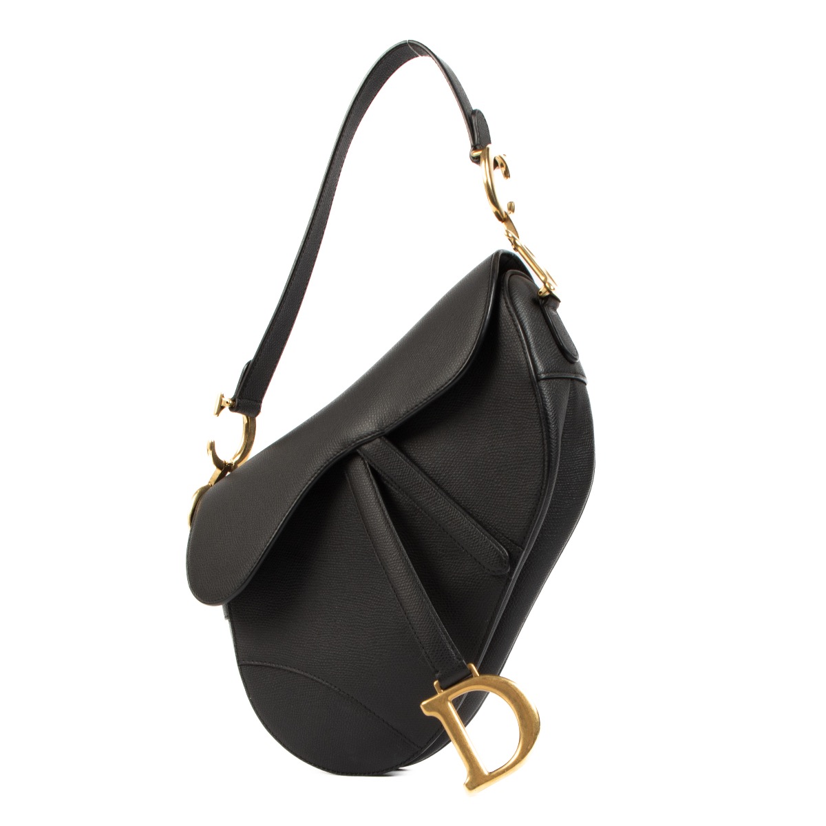 Dior saddle leather hot sale bag