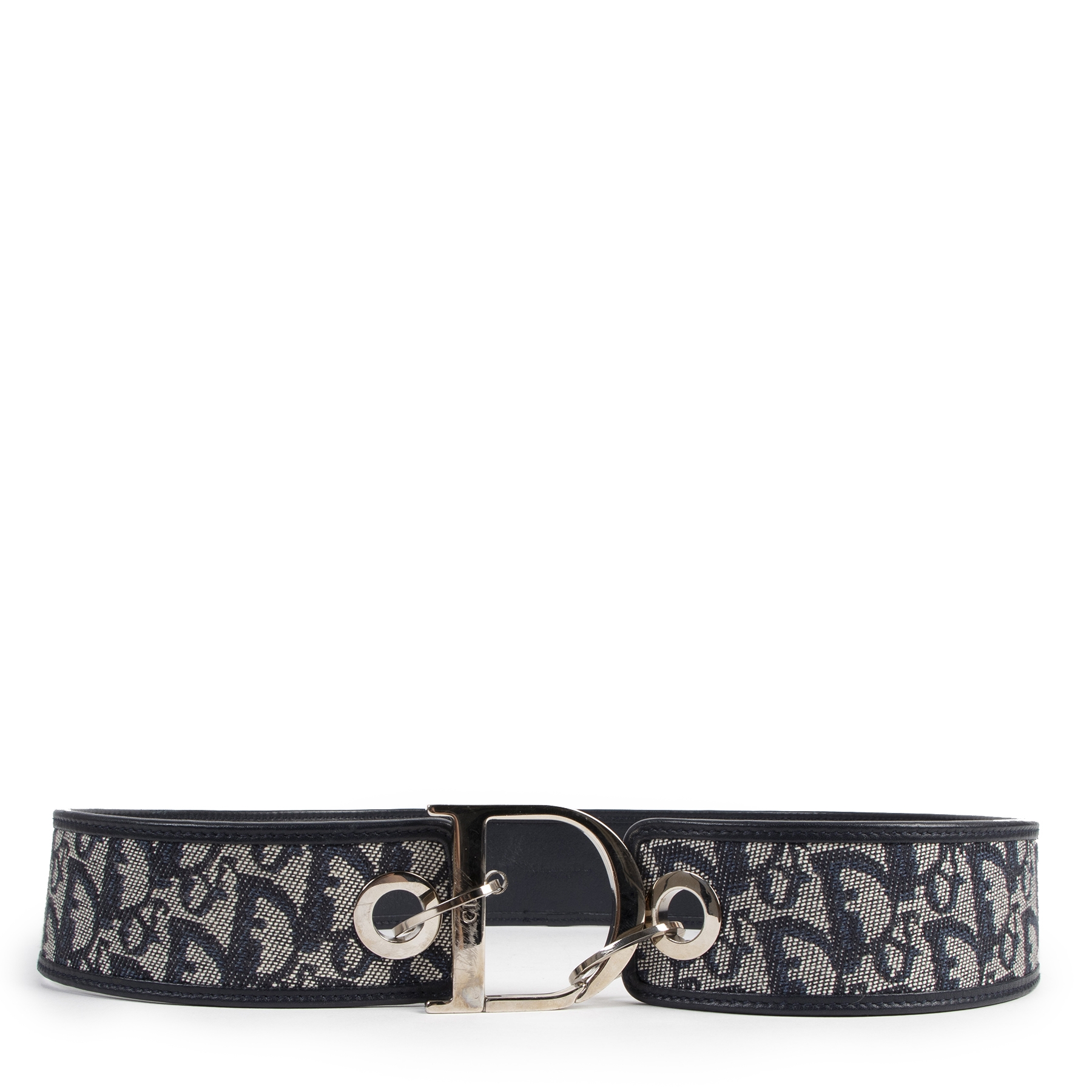 20-60代 人気ファッションブランド dior_blue_monogram_belt_.jpg 小物