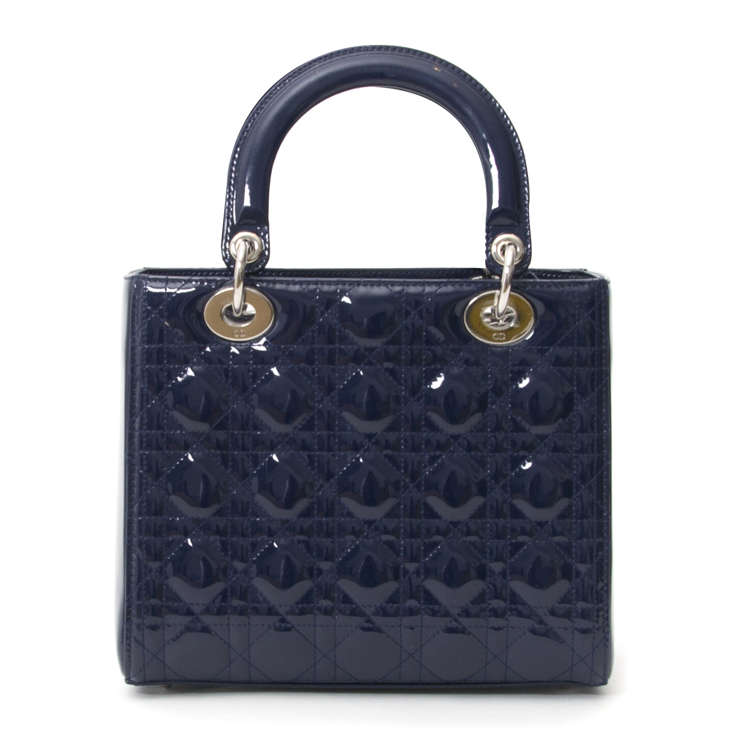 【ヴィンテージ】Rank:A☆Dior BLUE バービースモール バッグ Christian Dior - クリスチャンディオール Christian Dior