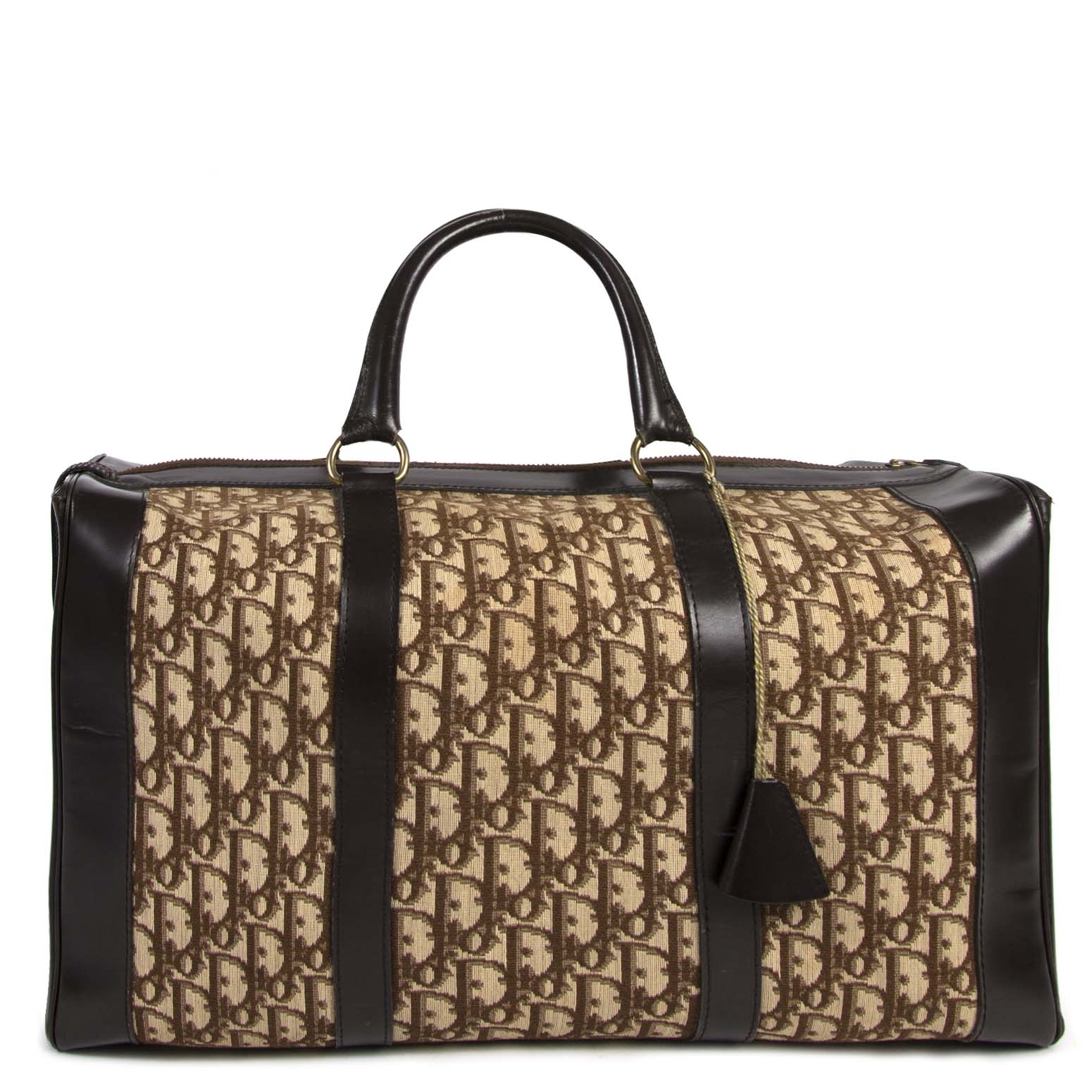 Dior Large Vintage Boston Travel Bag - AWL2334 – LuxuryPromise