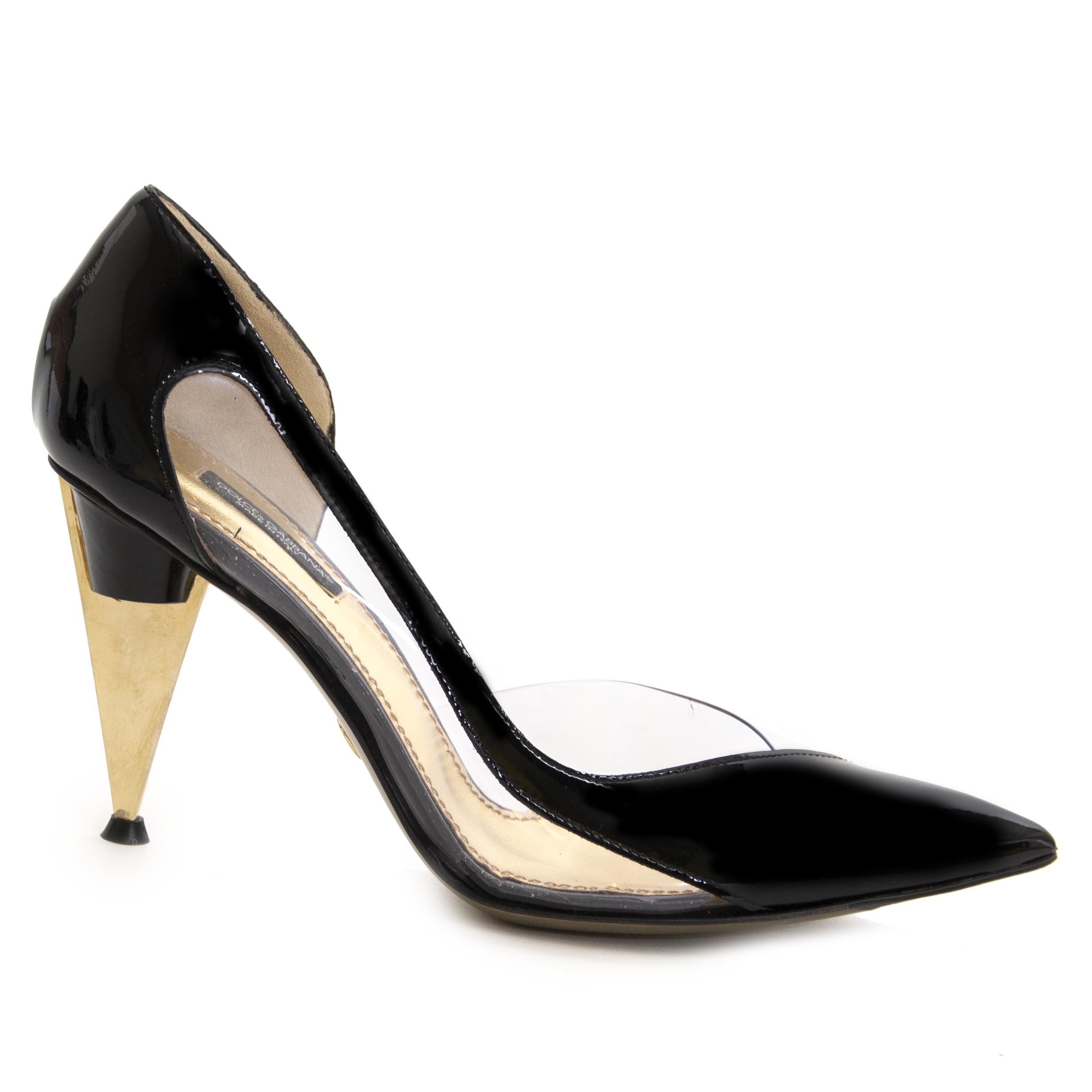 Dolce & gabbana deals transparent shoes