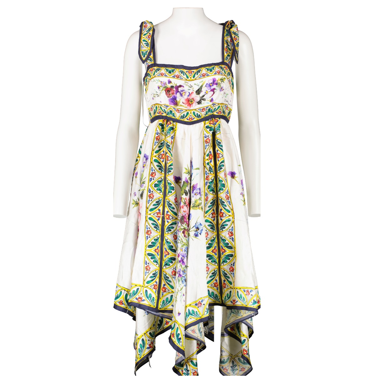 Dolce And Gabbana Floral Silk Dress Dolce Gabbana Silk Floral