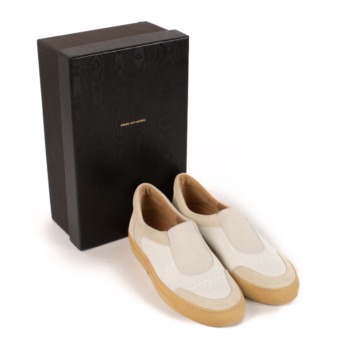 靴 DRIES VAN NOTEN DRIES VAN NOTEN - Women Metallic Sneaker – Atelier New York