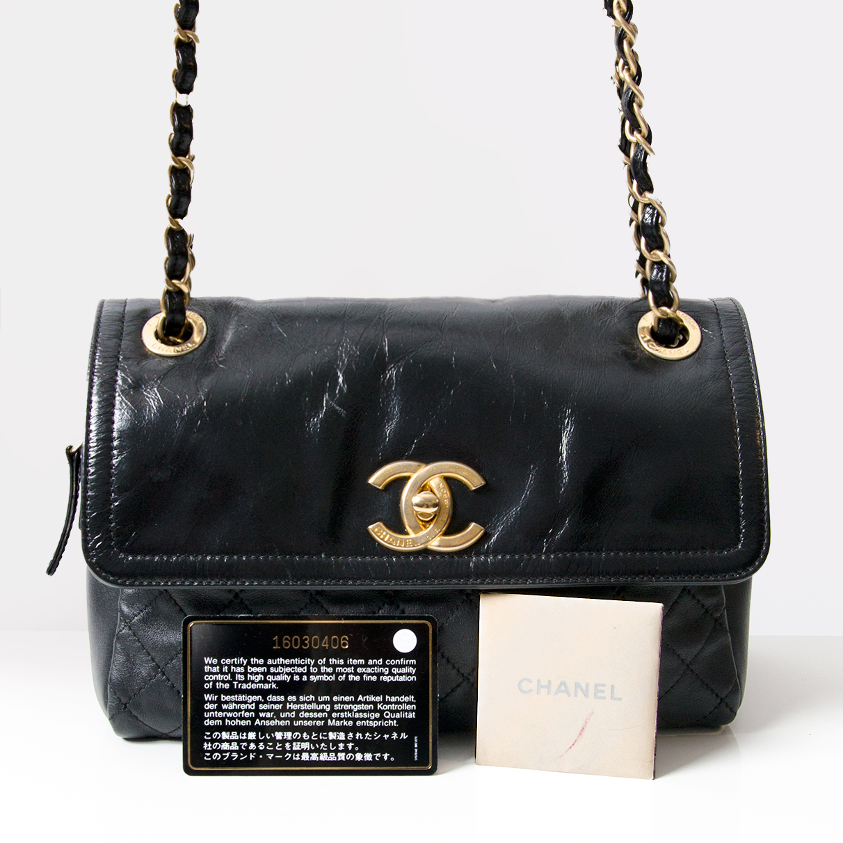 Chanel Identification Brown Flap Bag ○ Labellov ○ Buy and Sell Authentic  Luxury