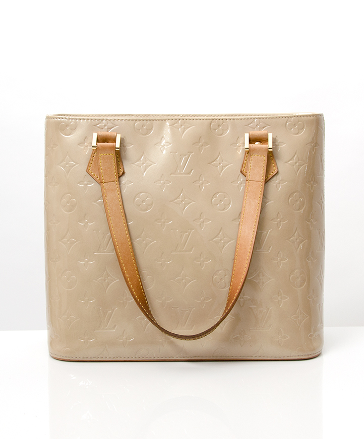 Louis Vuitton Beige Monogram Vernis Houston Bag – Dyva's Closet