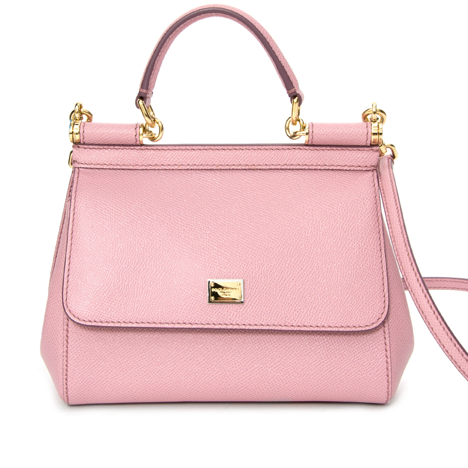 Dolce & Gabbana Pink Medium Miss Sicily Bag, RegalFille