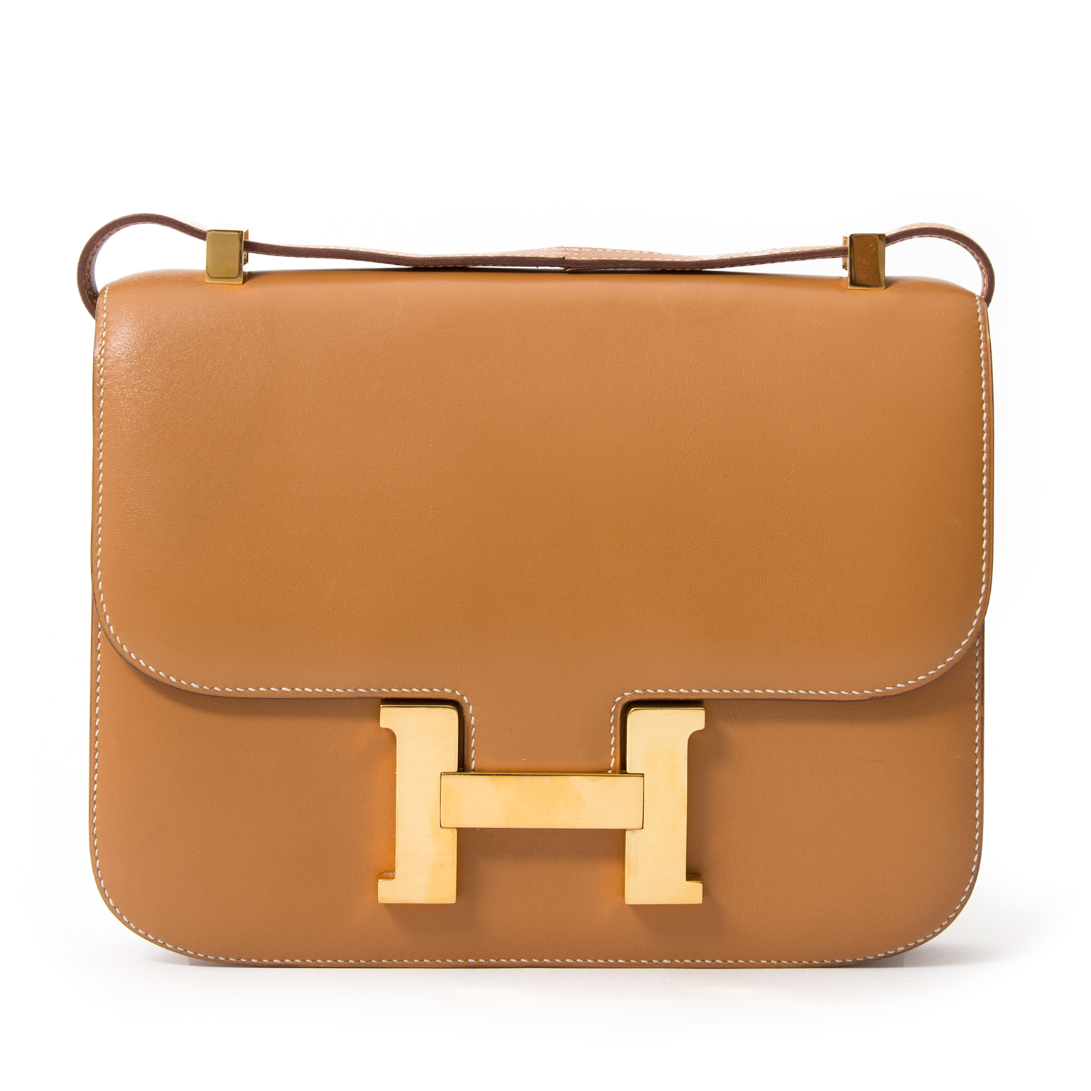 Hermès Gold Naturel Chamonix Constance Bag ○ Labellov ○ Buy and
