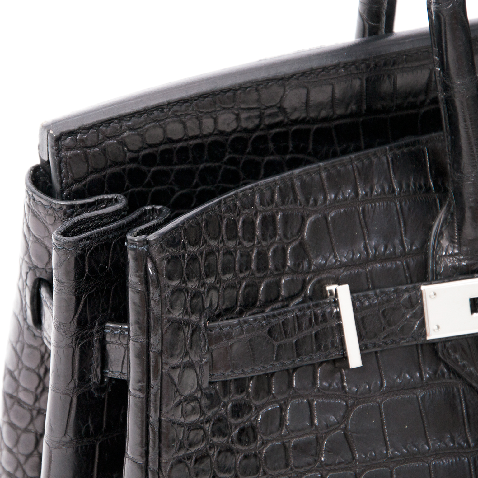 Hermes Birkin 35 So Black Matte Niloticus Crocodile ○ Labellov ○ Buy and  Sell Authentic Luxury