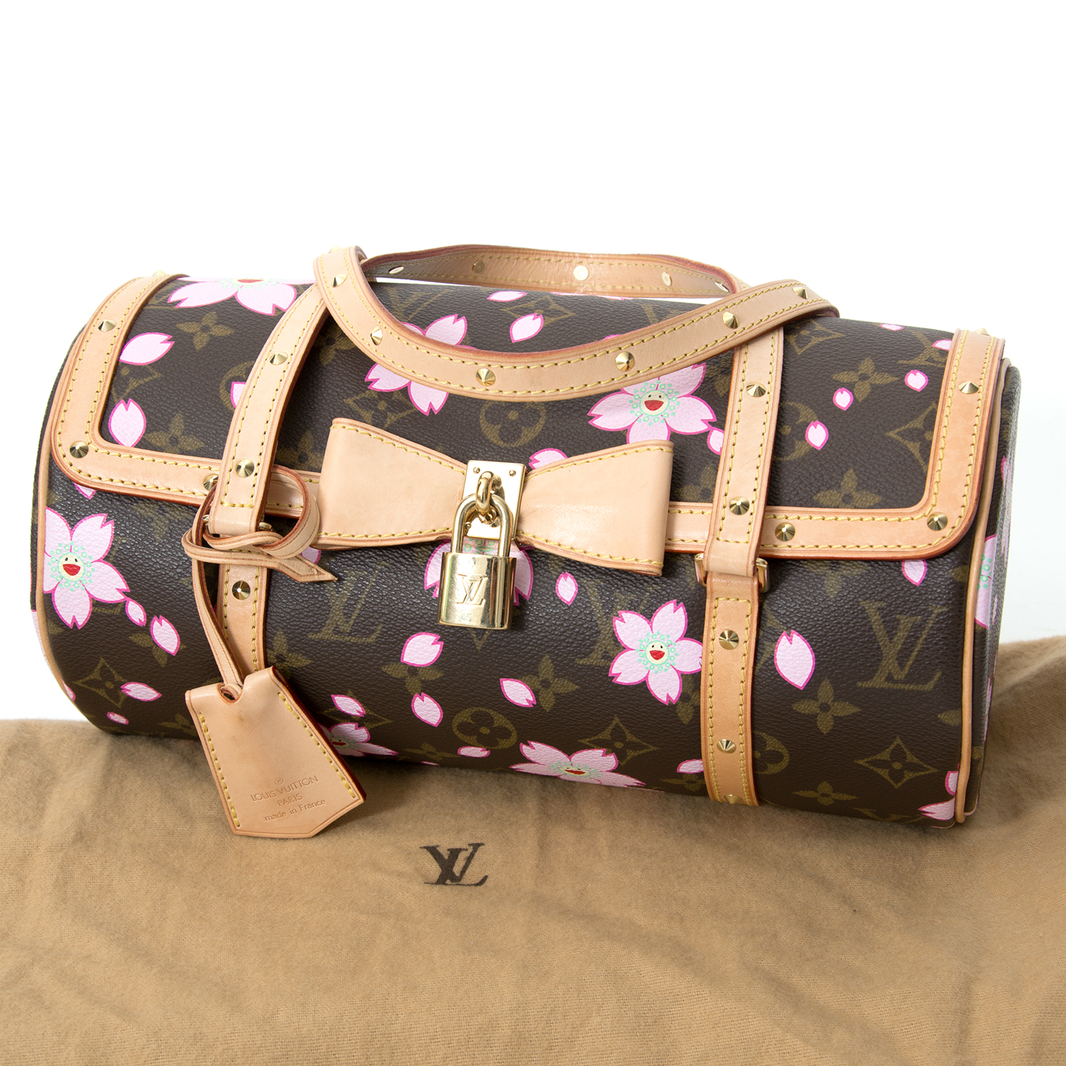 Louis Vuitton Vintage Cherry Blossom Papillon 28 by Takashi