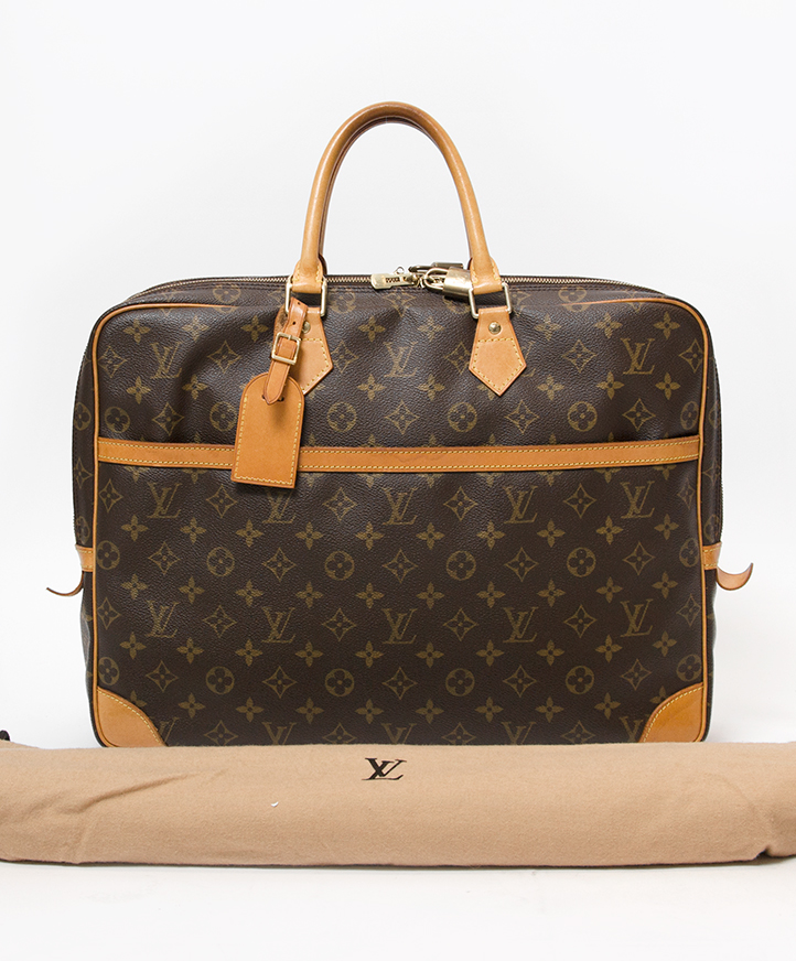 Louis Vuitton Monogram Porte Document/ Laptop Bag ○ Labellov