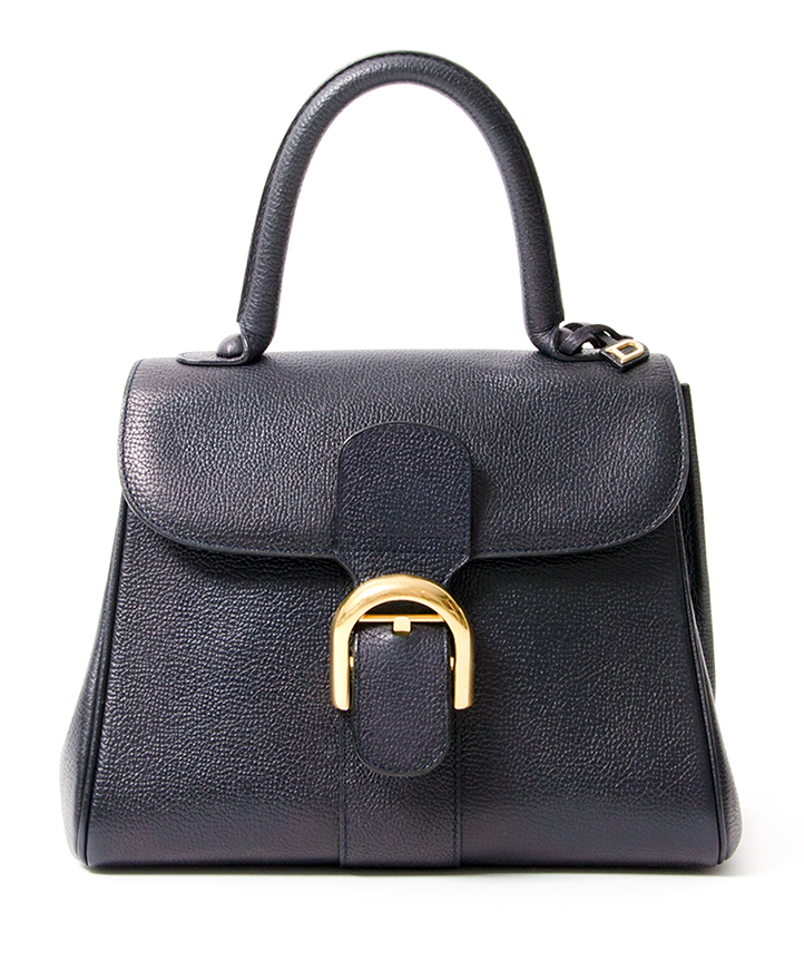 Delvaux Brillant Navy Blue PM ○ Labellov ○ Buy and Sell