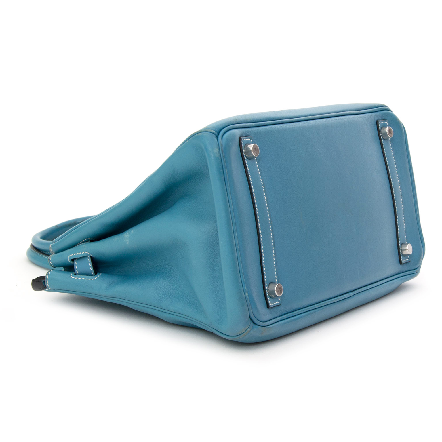 Products Hermes Birkin 30 Blue Denim and Blue Jean Evercolor Palladium  Hardware – Madison Avenue Couture