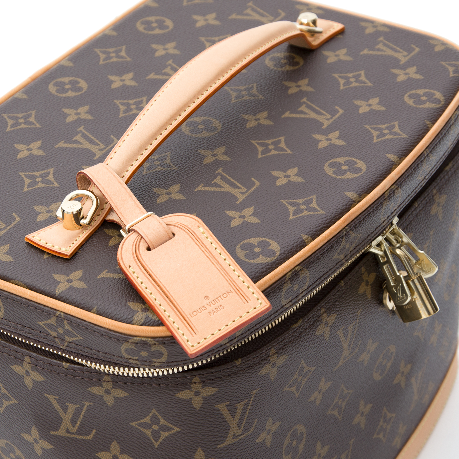 Louis Vuitton LOUIS VUITTON Monogram NICE Cosmetic Travel Bag LVJS601 - Bags  of CharmBags of Charm