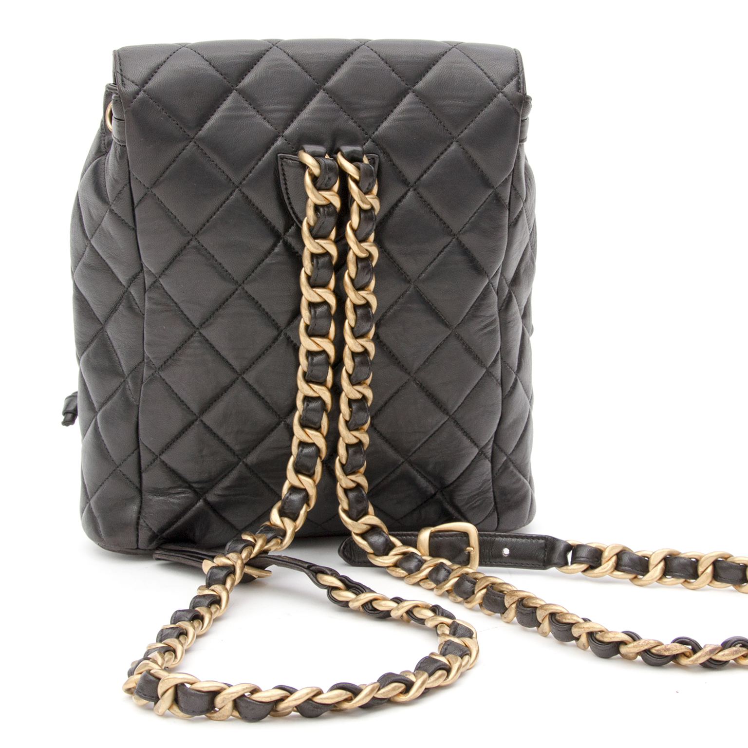 Chanel Black Quilted Leather Backpack ○ Labellov ○ Buy and Sell