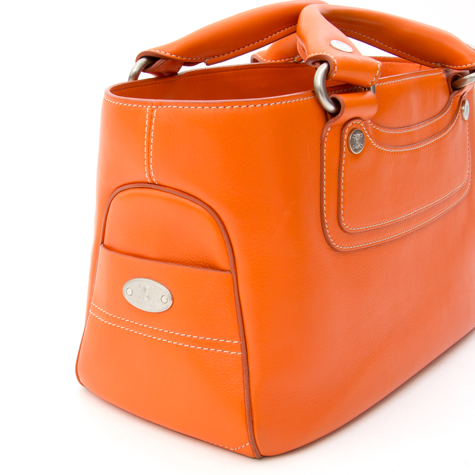 Celine Orange Boogie Bag ○ Labellov ○ Buy and Sell