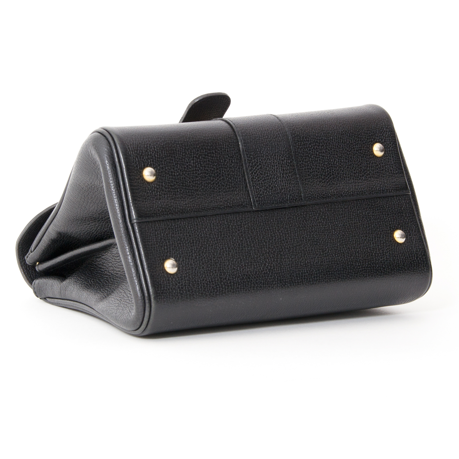 Delvaux Black Brillant Mini + Strap ○ Labellov ○ Buy and Sell