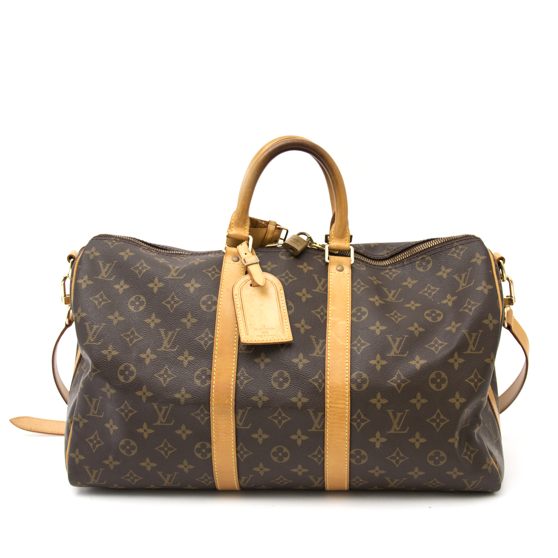 Louis-Vuitton-Leather-Shoulder-Strap-for-Keep-All-Boston-Bag –  dct-ep_vintage luxury Store