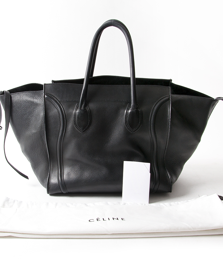 Celine phantom clearance bag black