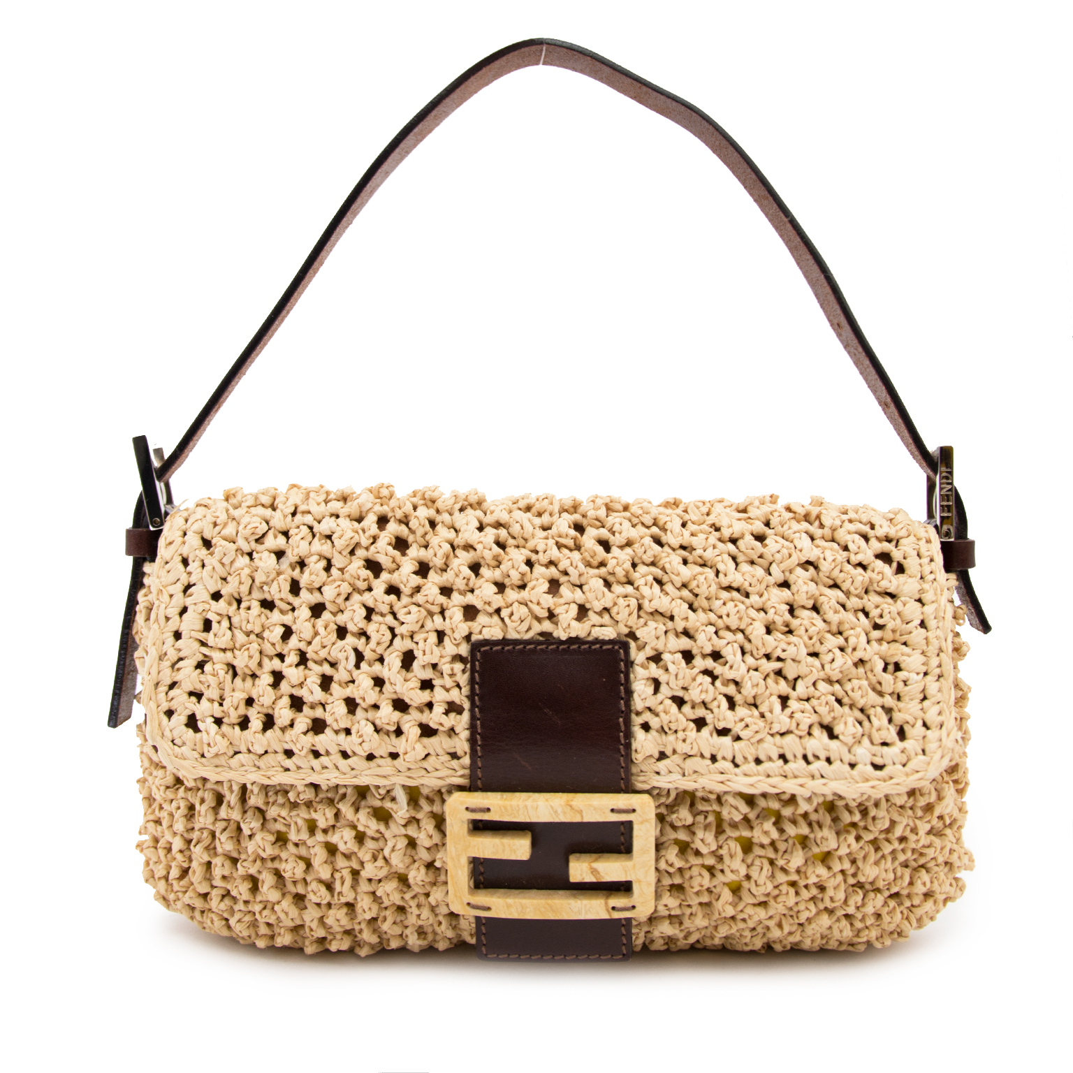 Fendi Baguette Raffia | escapeauthority.com