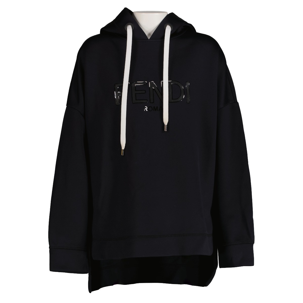 Black fendi hoodie discount