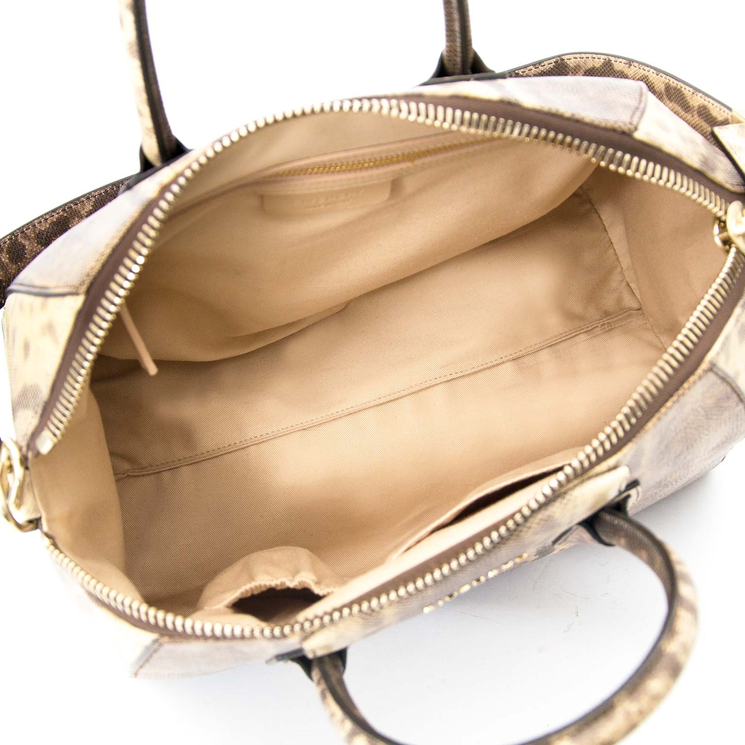 Givenchy Antigona Medium Brown Snakeskin Tote ○ Labellov ○ Buy