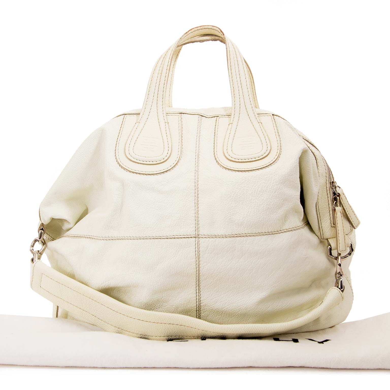 Givenchy Large White Nightingale Bag ○ Labellov ○ Buy and