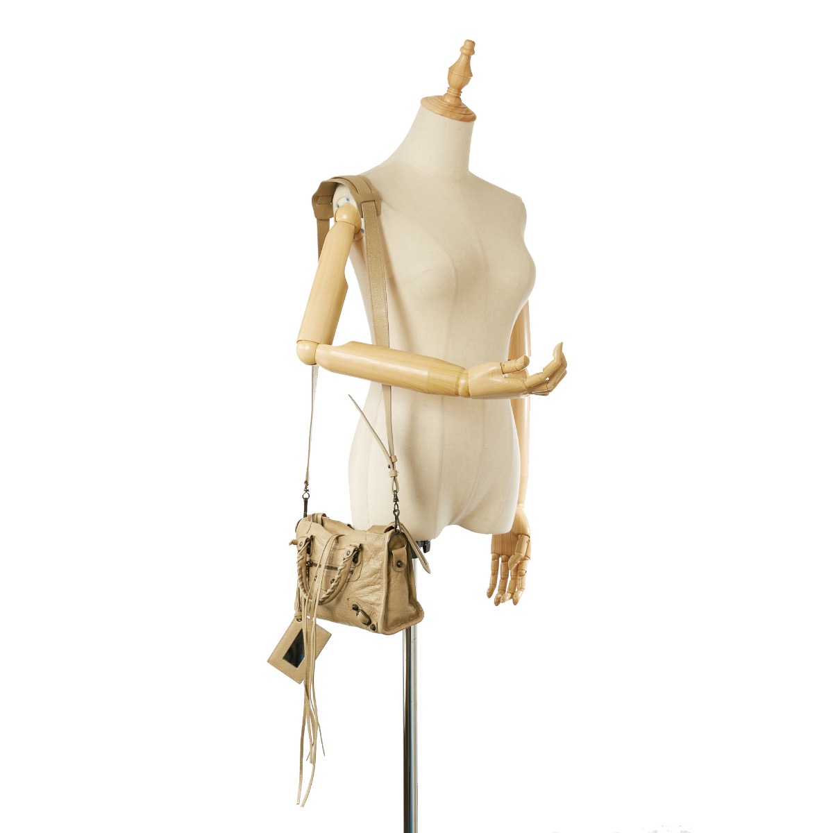 Balenciaga Beige Classic mini City Crossbody ○ Labellov ○ Buy