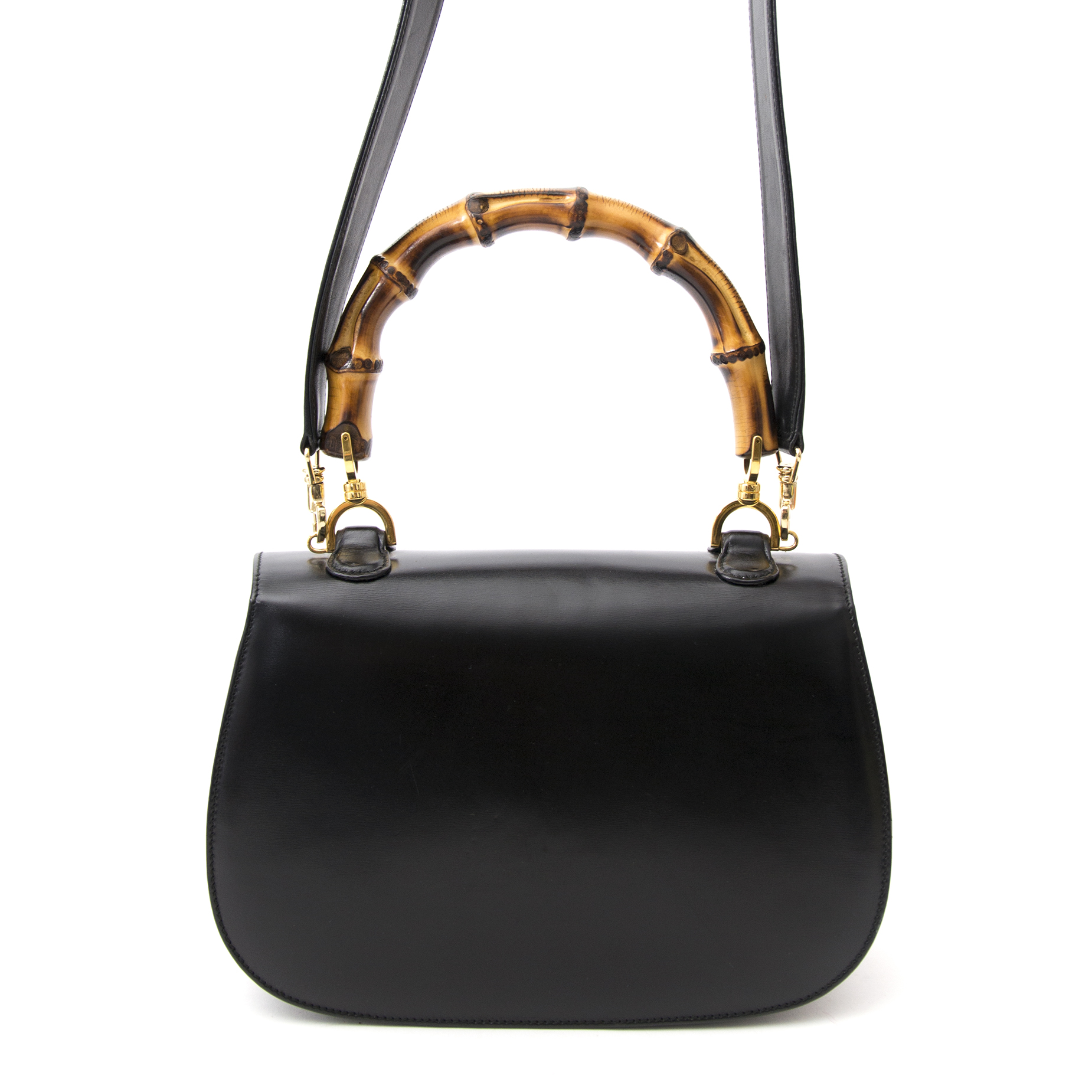 Gucci bag store with bamboo handle