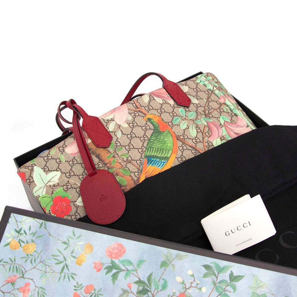 gucci tian tote