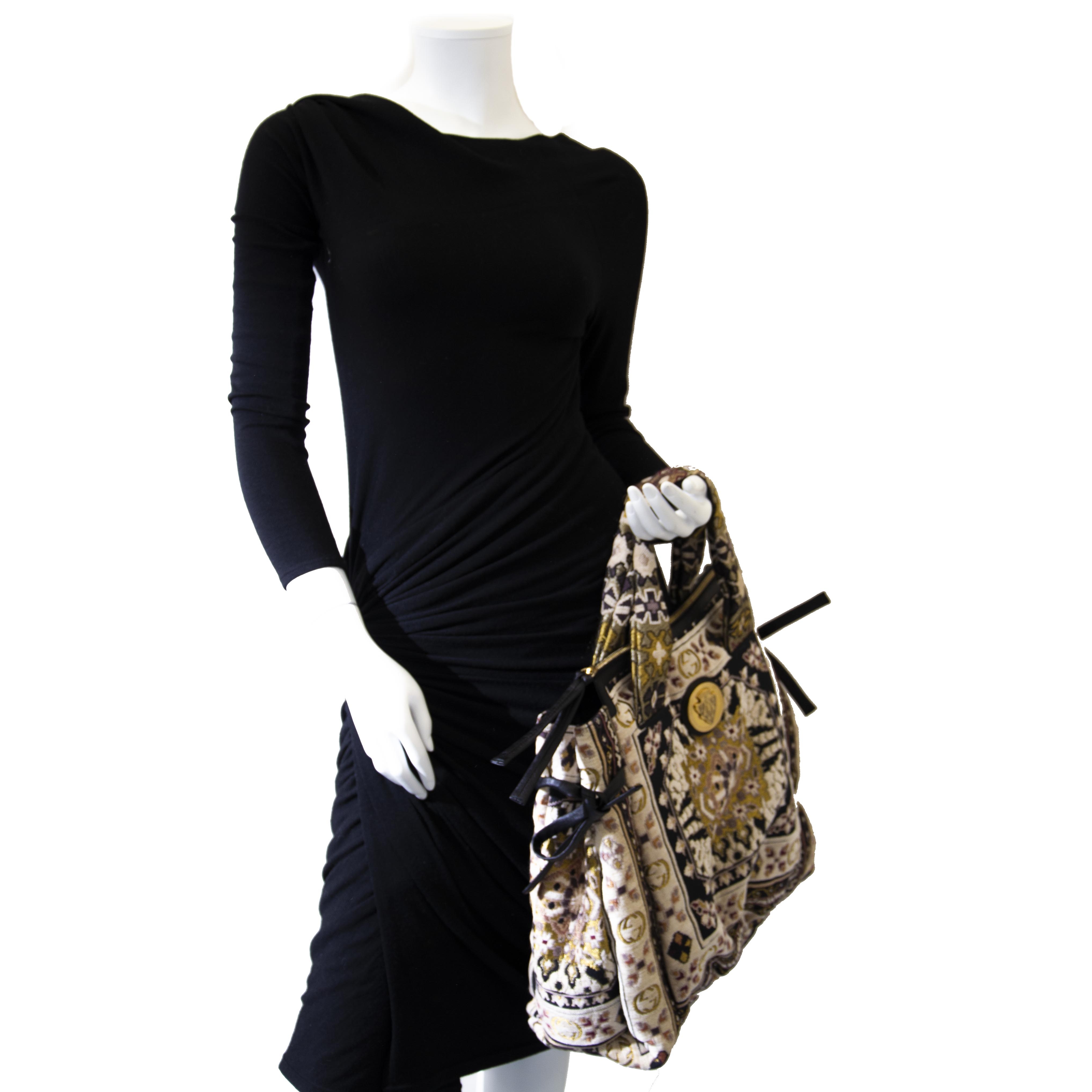 Gucci Tapestry Large Hysteria Tote Bag ○ Labellov ○ Buy